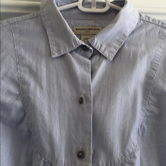 Pin stripe button down - Picture 2 of 3